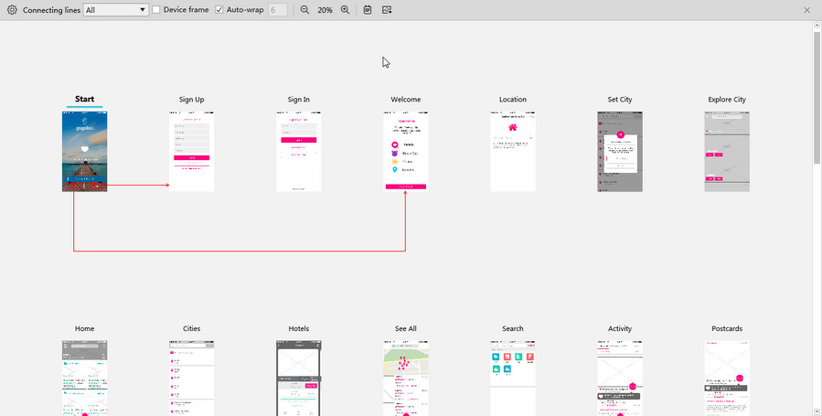 content switcher ui