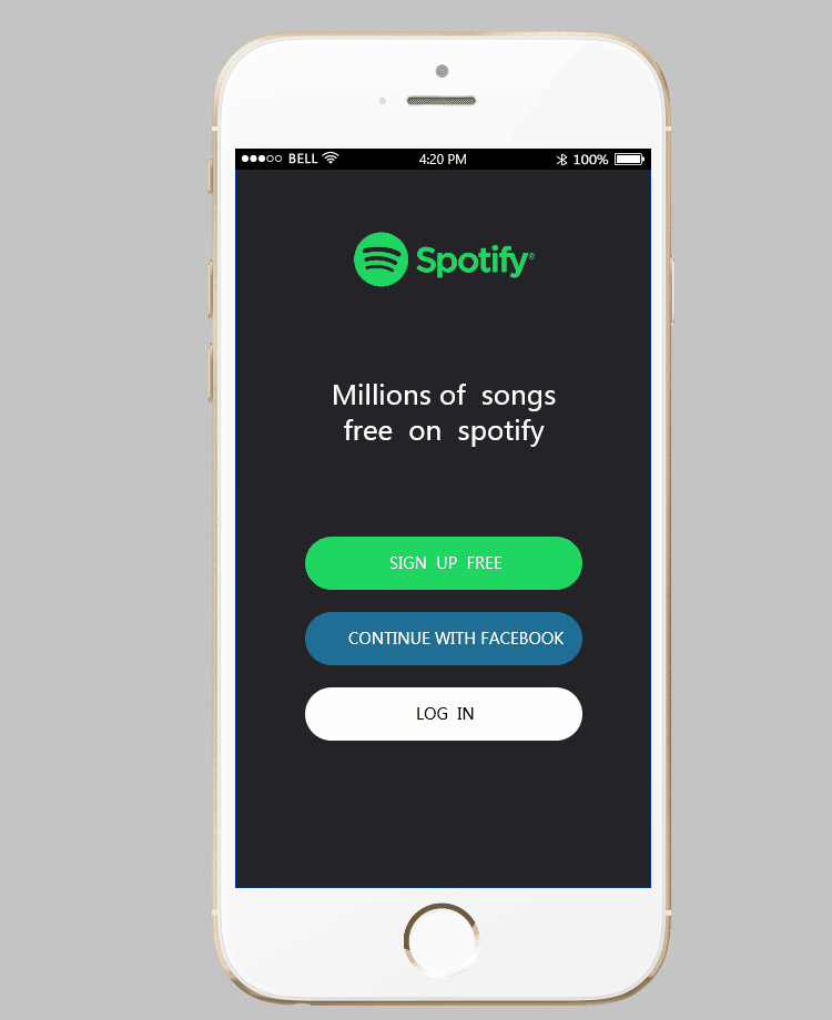 spotify sign in