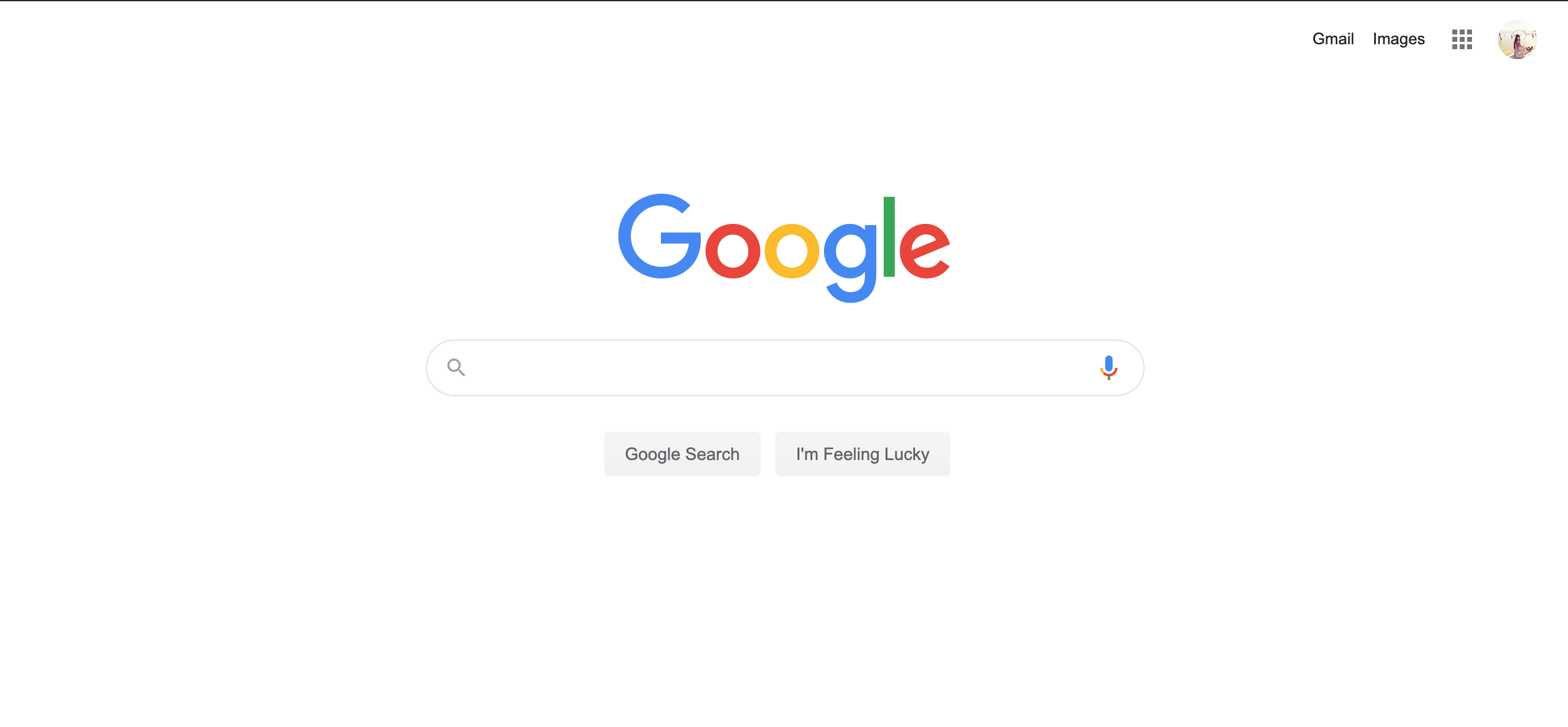 Google new website