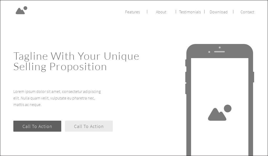 25 Best Landing Page Wireframe Templates for Your Inspiration