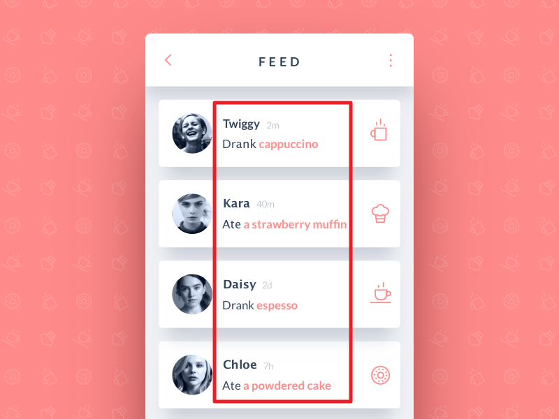 Simple User Interface Design Examples