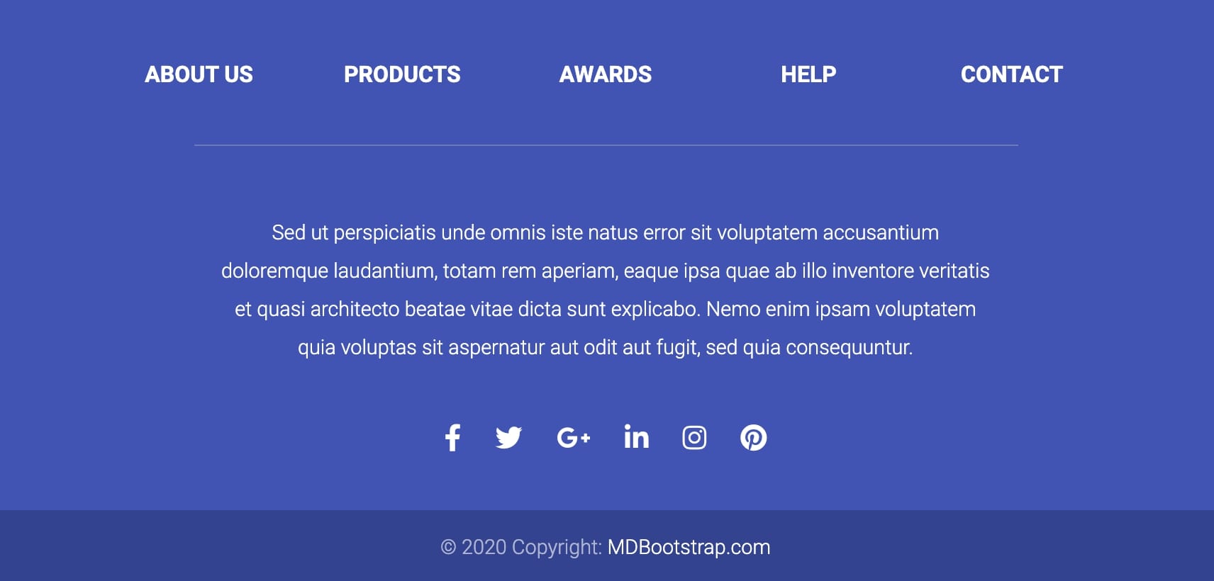 30 Best Bootstrap 4 Footer Templates in 2020