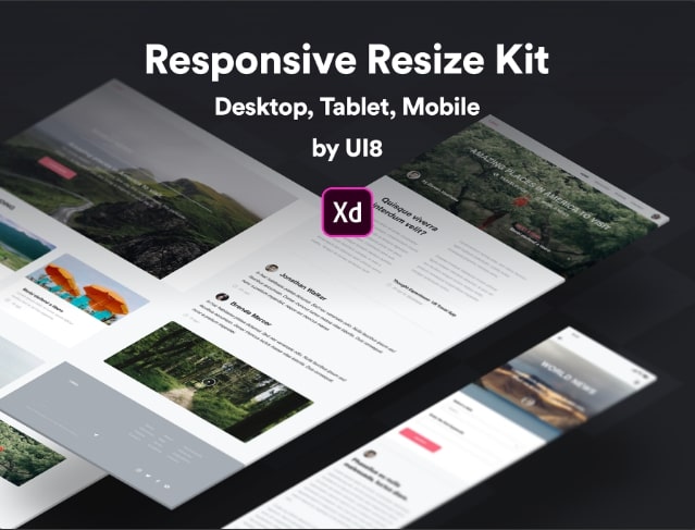 Download 35 Best Free Adobe Xd Ui Kit For App And Web Design