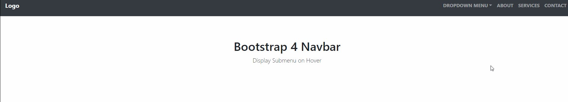 bootstrap templates responsive navbar