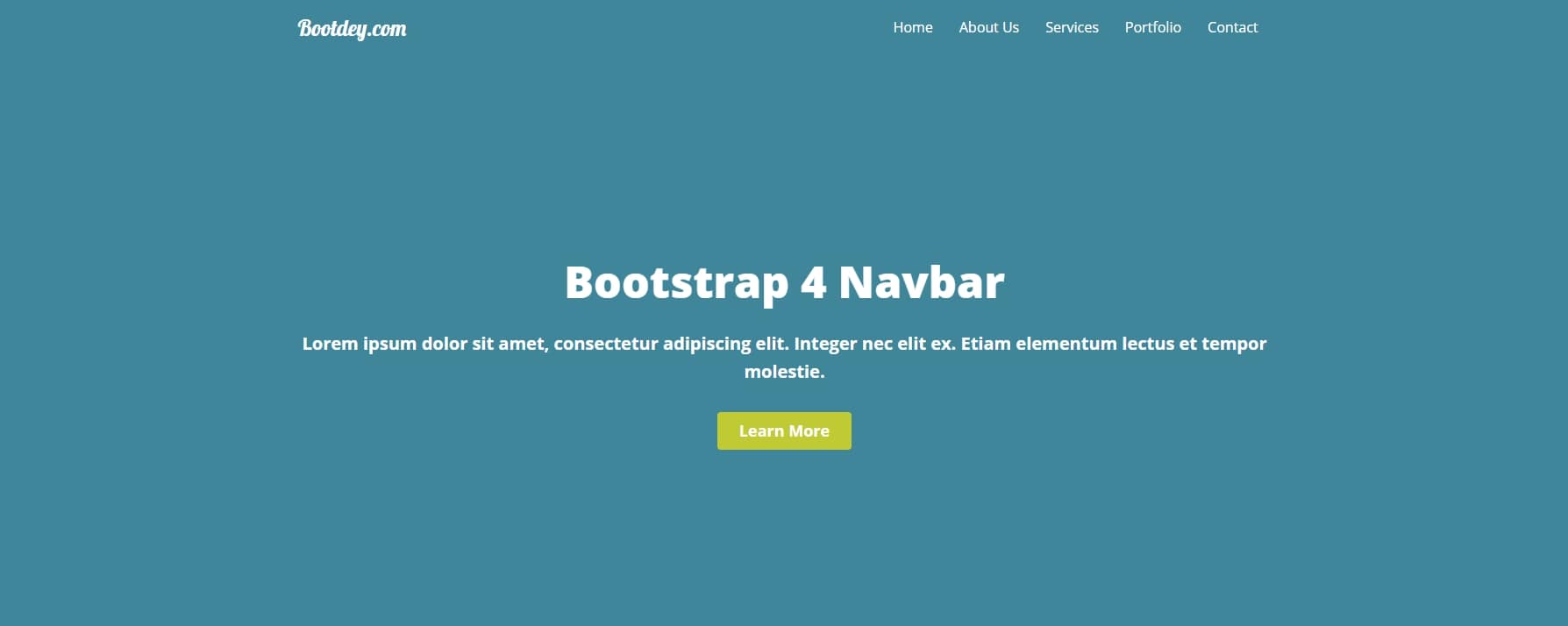 22 Best Bootstrap Navbar Template in 22 Within Html Header Menu Templates