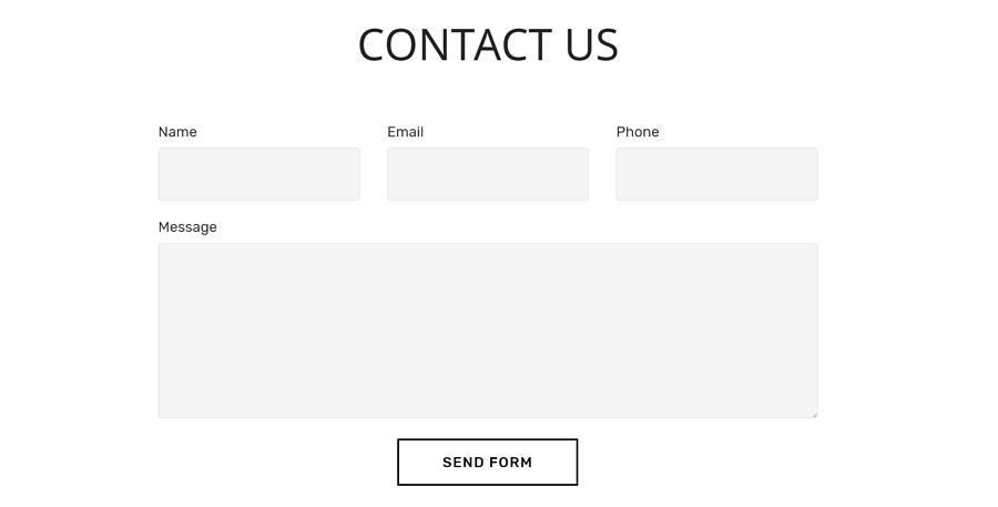create an about us page template