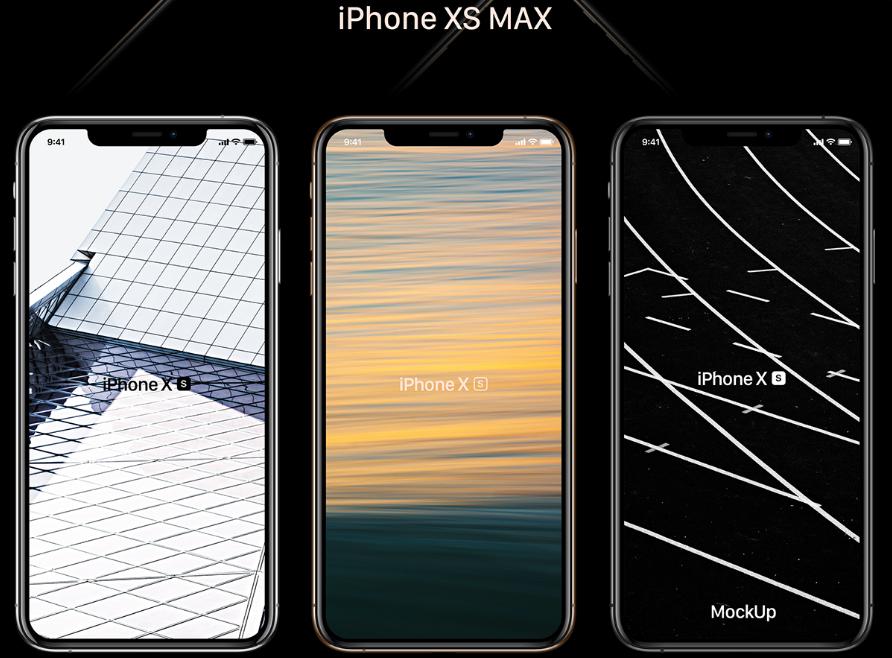 Download 42 Best iPhone X, iPhone XS(Max) Mockups for Free Download ...