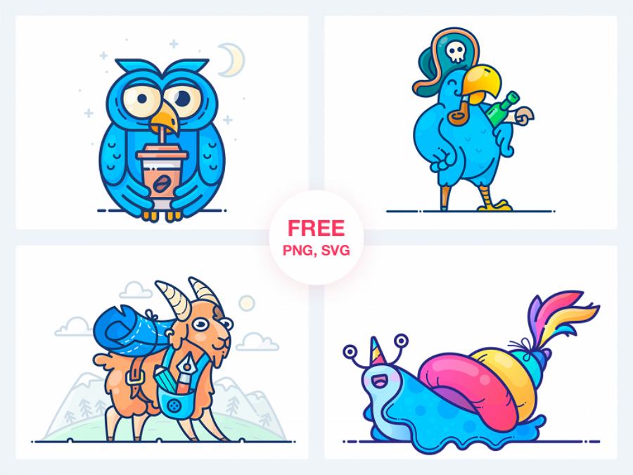 Free Vectors