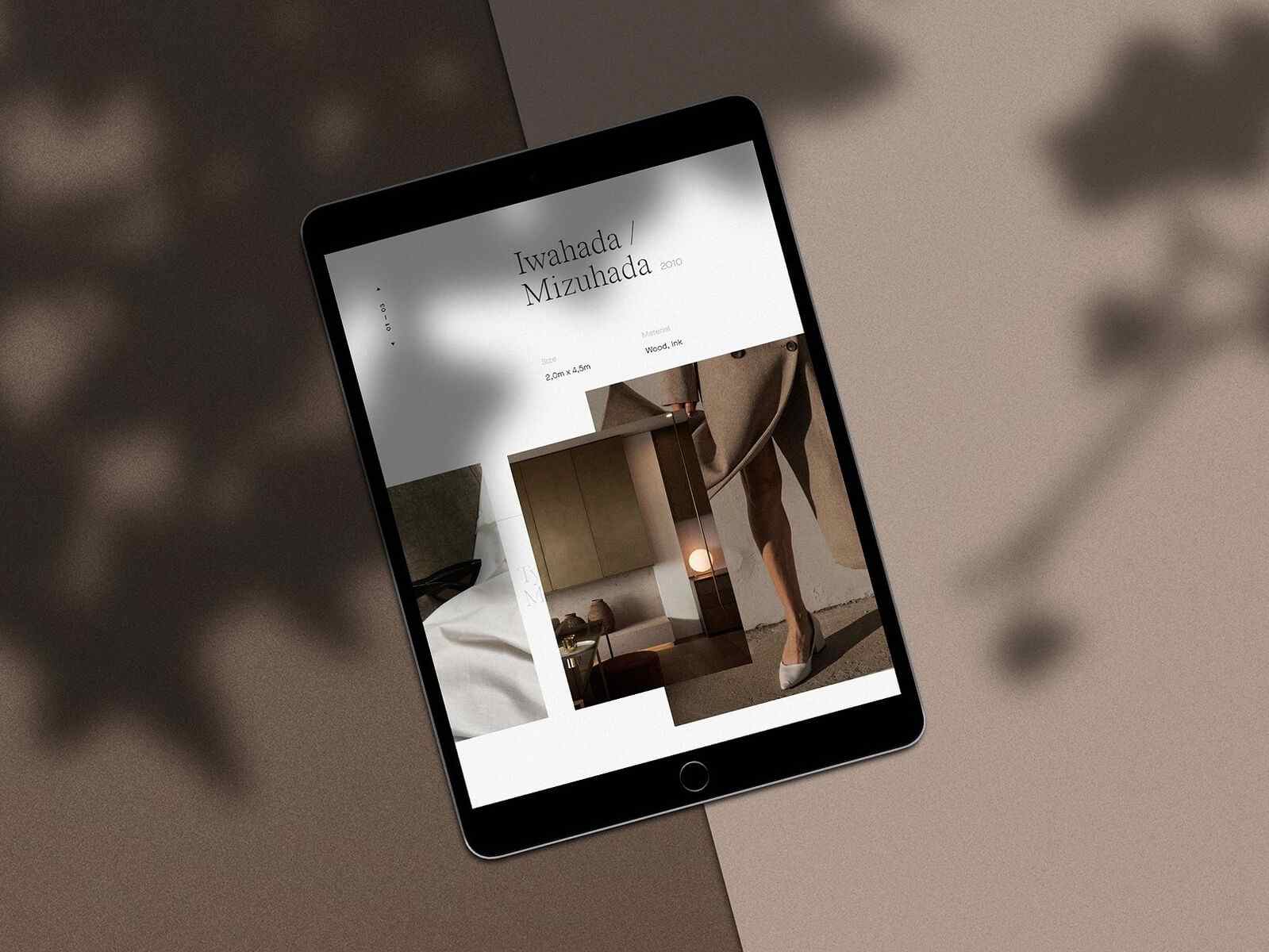 ipad template psd