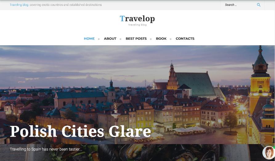 travel reservation website template