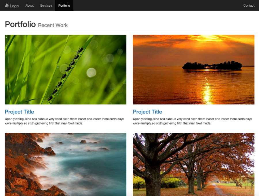 Simple Html Page Example At Joyce Swenson Blog