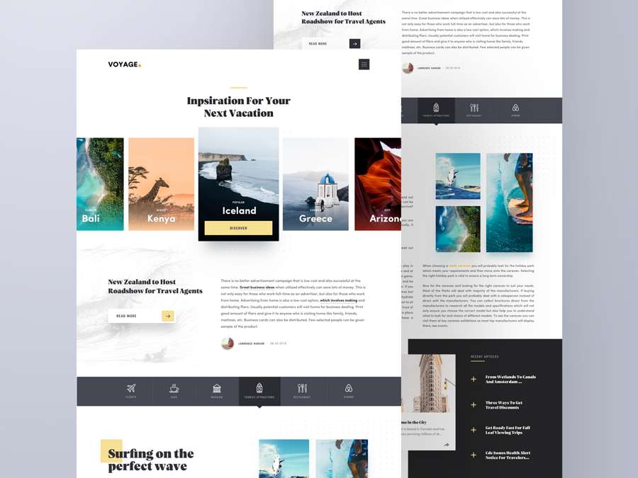 Best 15 Examples of Popular Card UI Design for Inspiration in 2018 (2022)