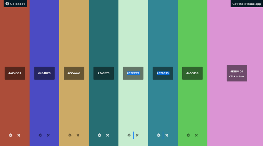 Colors in UI Design — UI color palette