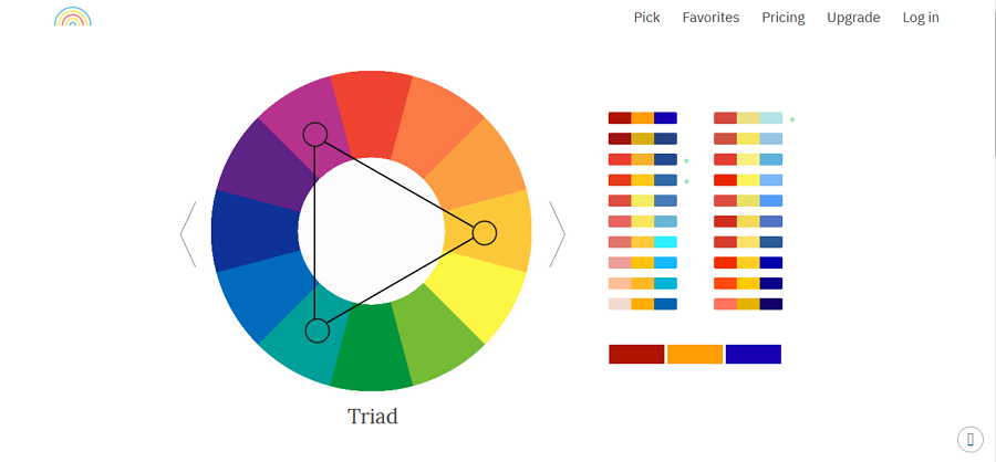 color palette from image generator