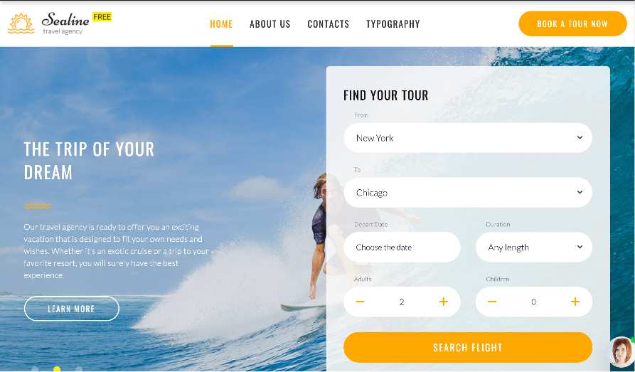 travel website templates free download bootstrap