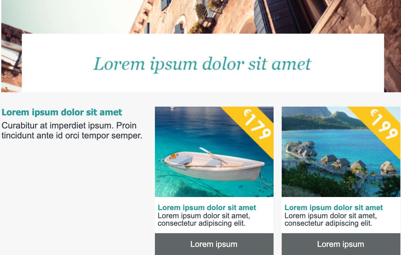 travelling website template free