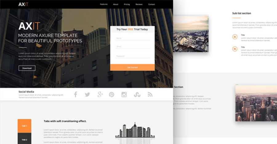 20 Best Free Photoshop Design Website Templates Psd Files