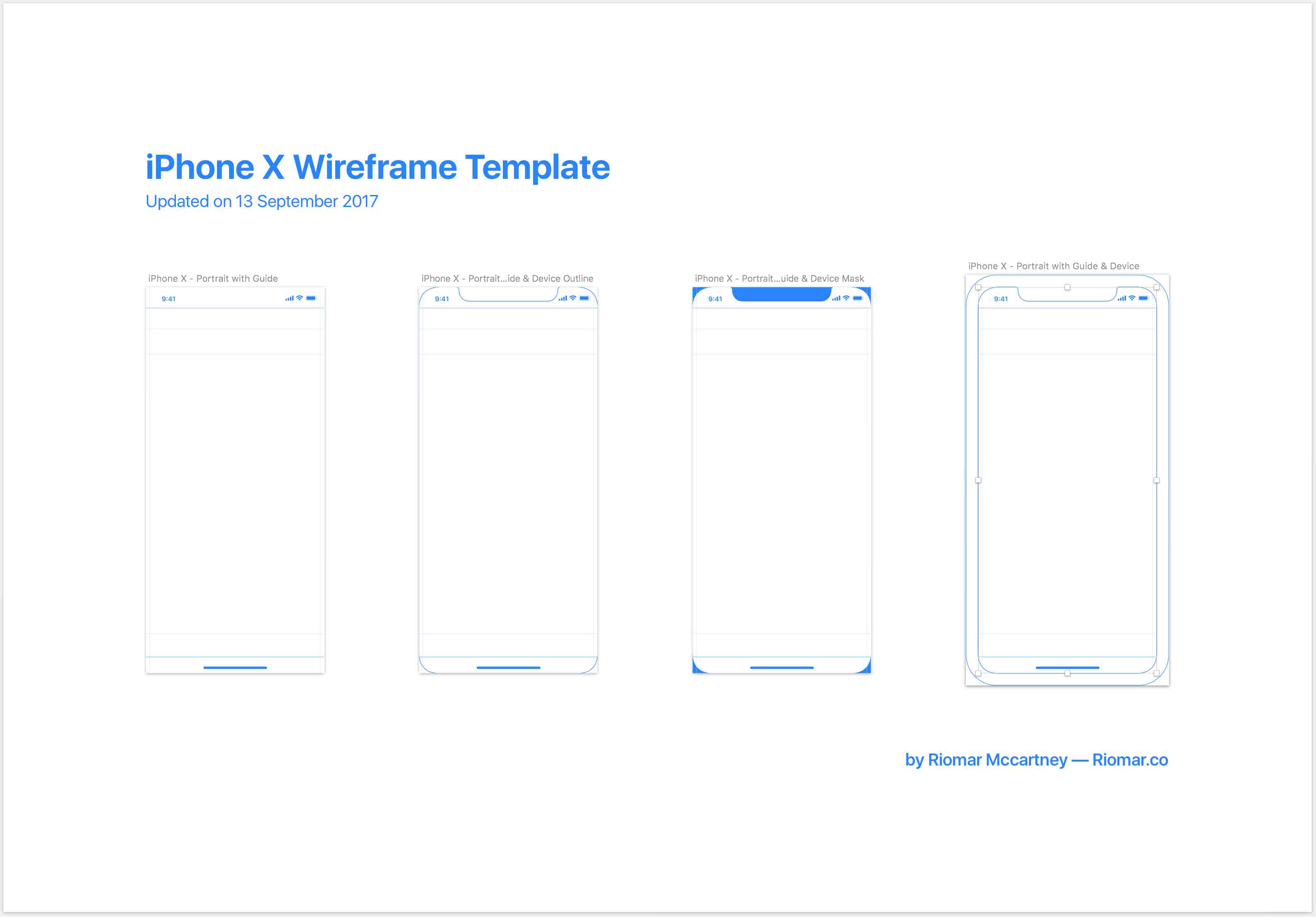 16 Excellent FreetoUse iPhone Wireframe Templates