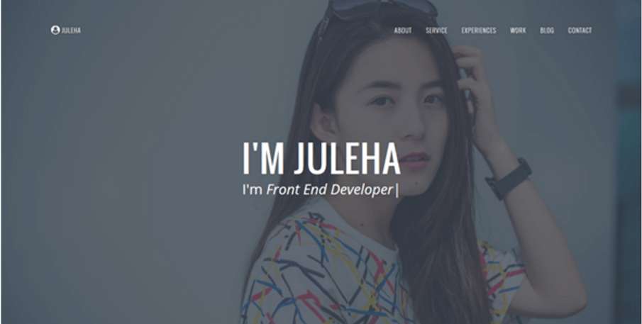 biography website template free download