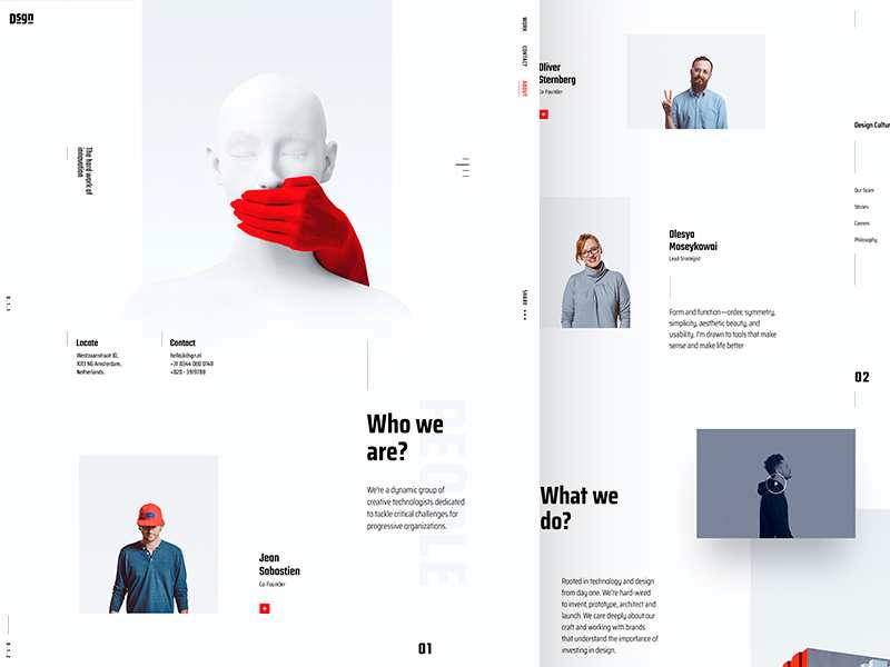 about us page design themeco