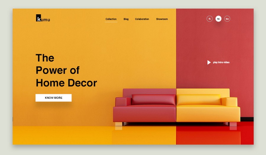 Color Contrast Helps Stand Out a Website Design