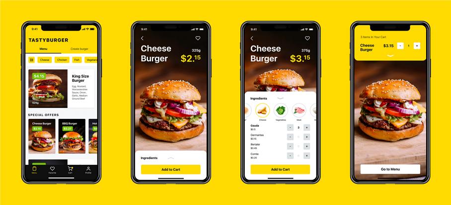 10 Latest and Best Food Mobile App UI Designs for Your