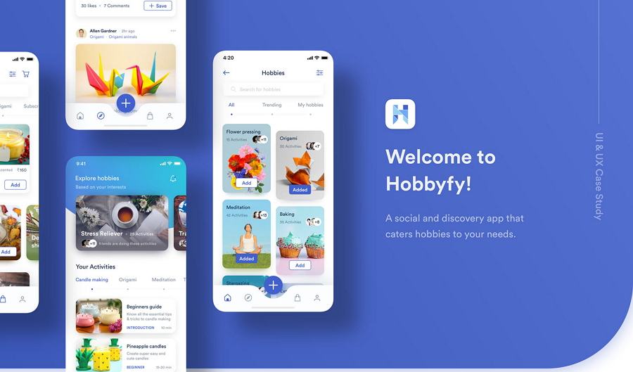 Facebook mobile app login screen Redesign— a UX case study