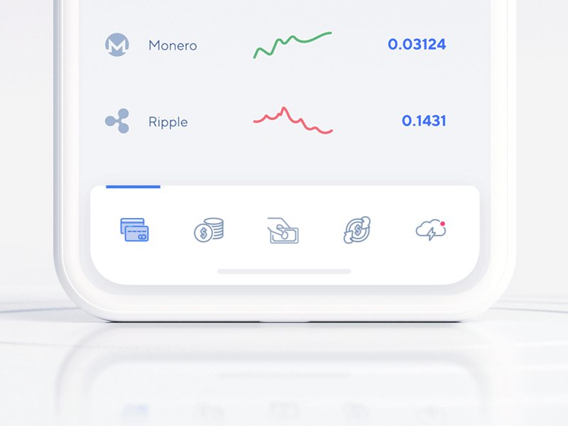 Tap Bar Crypto App