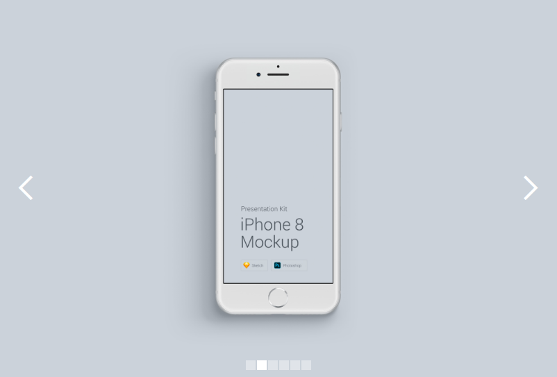 25 Best iPhone 8 Mockups and Templates for Free Download [PSD+Sketch]