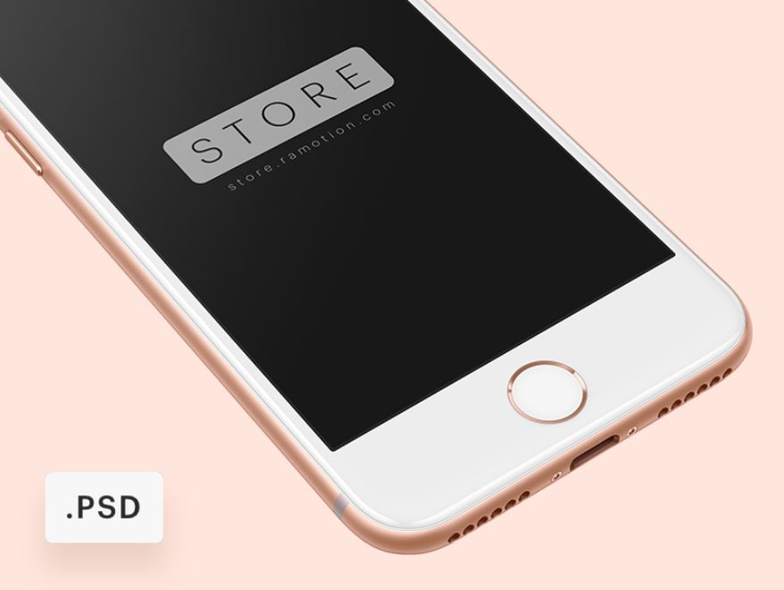 25 Best Iphone 8 Mockups And Templates For Free Download Psd Sketch