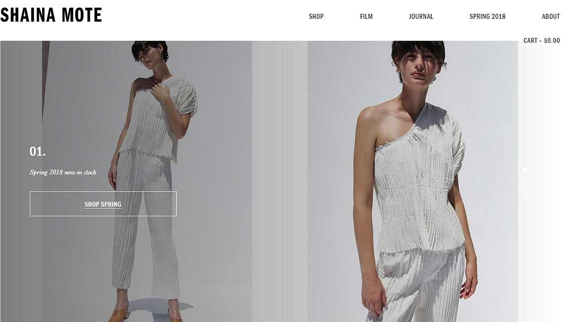 22 Fashion Website Design Examples We Love