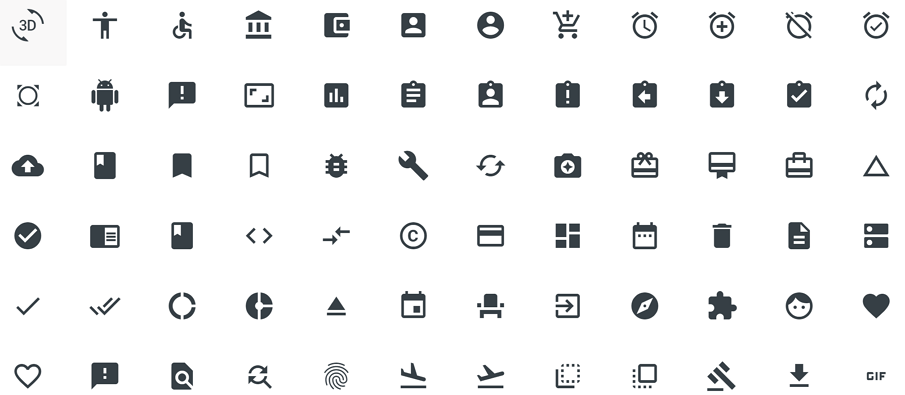 Download 10 Best Free Material Design Icons Resources In 2018 For Inspiration