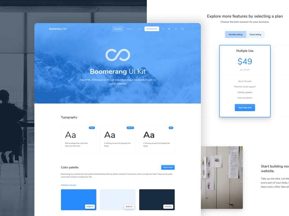 Download 41 Best Web Ui Kits And Templates Resource For Your Next Design Project