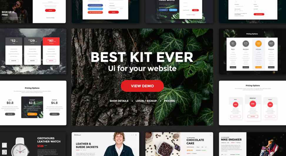 Multipurpose Web UI Kit