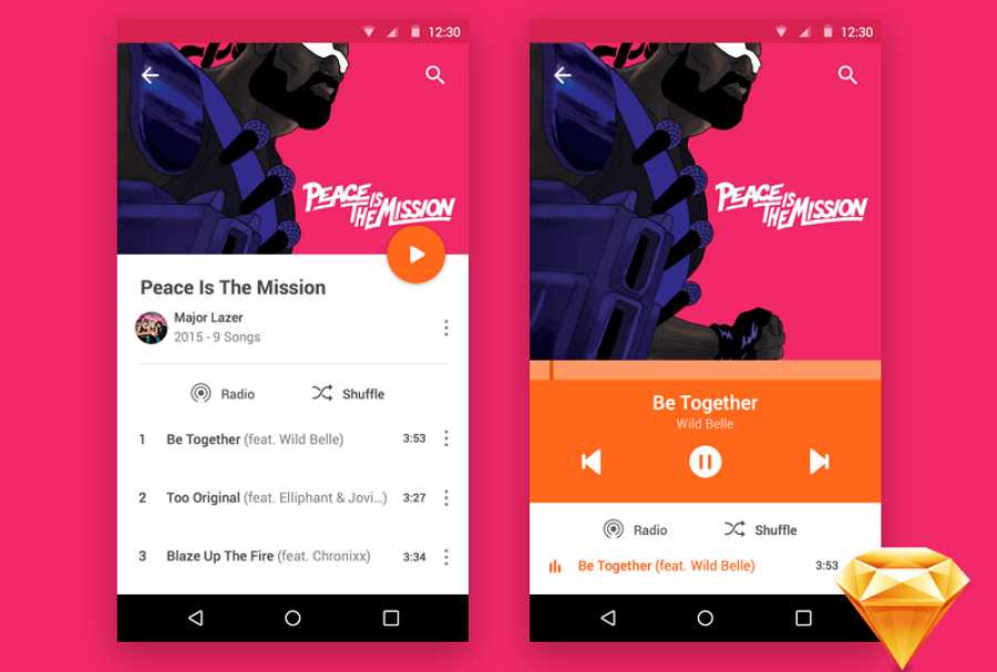 Android Music Player Freebie