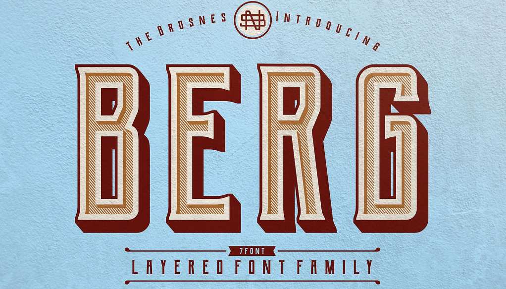 Vintage Jersey Fonts