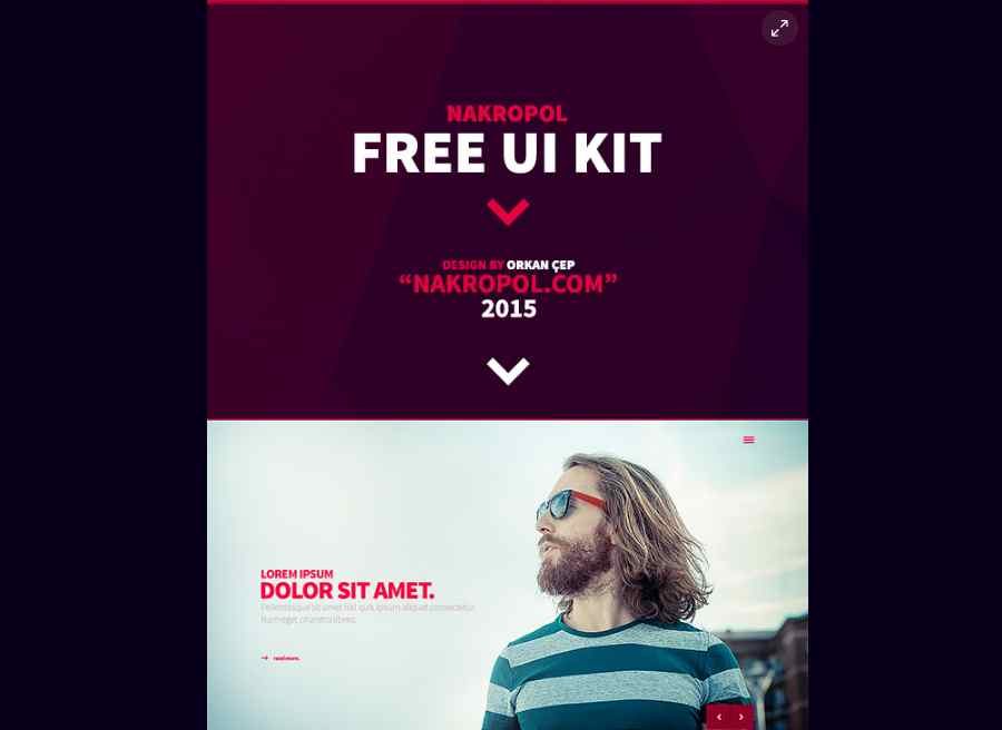 Nakropol - Free UI Kit (Web / Mobile)