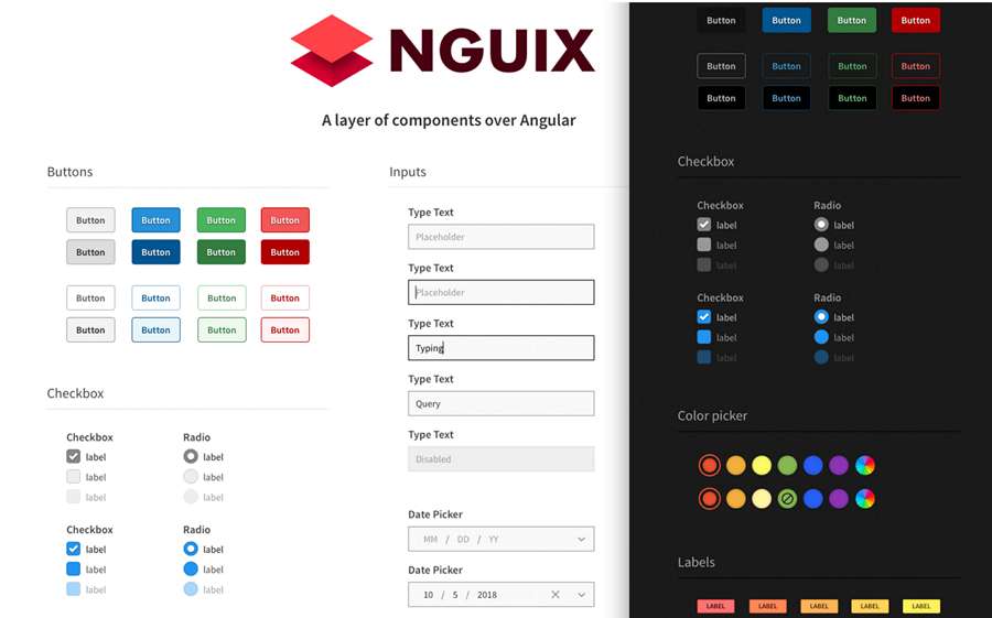 Style Guides by Pro Designers. A selection of UI and brand style