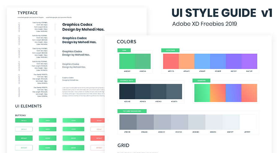 ux design templates adobe xd free