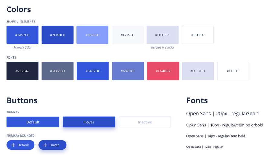 Free Adobe Xd Styleguide  Style guides, Adobe xd, Design freebie