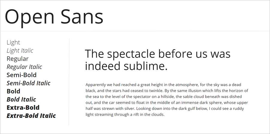 20 Best Google Web Fonts