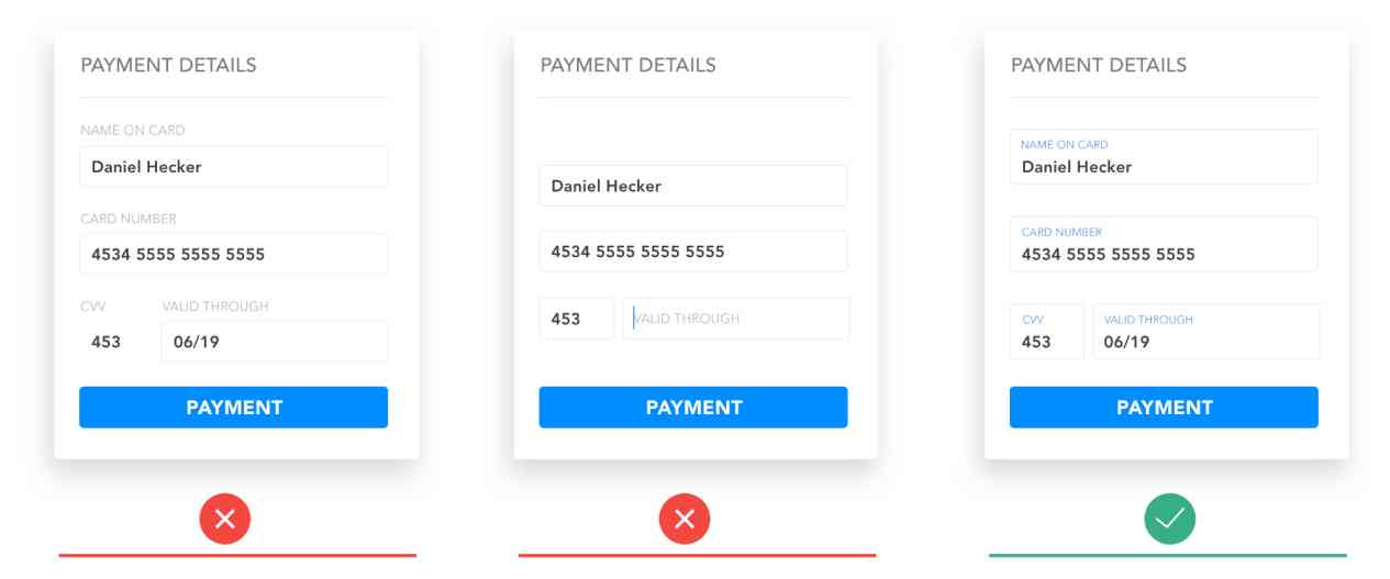 5 Best Practices Of Mobile Form Design Examples And Principles