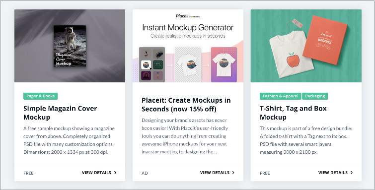 25 Best Places To Get Free Mockup Templates For Designers 2020 Updated