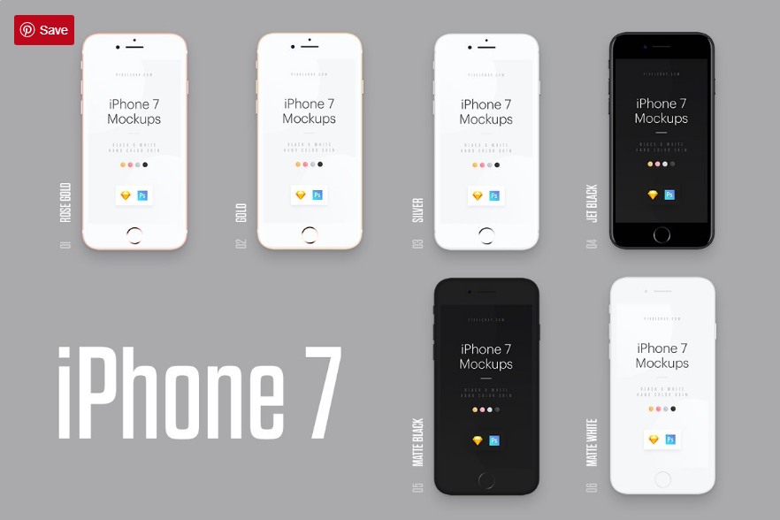 iPhone 7 8 and SE Sketch Mockups  Sketch Elements