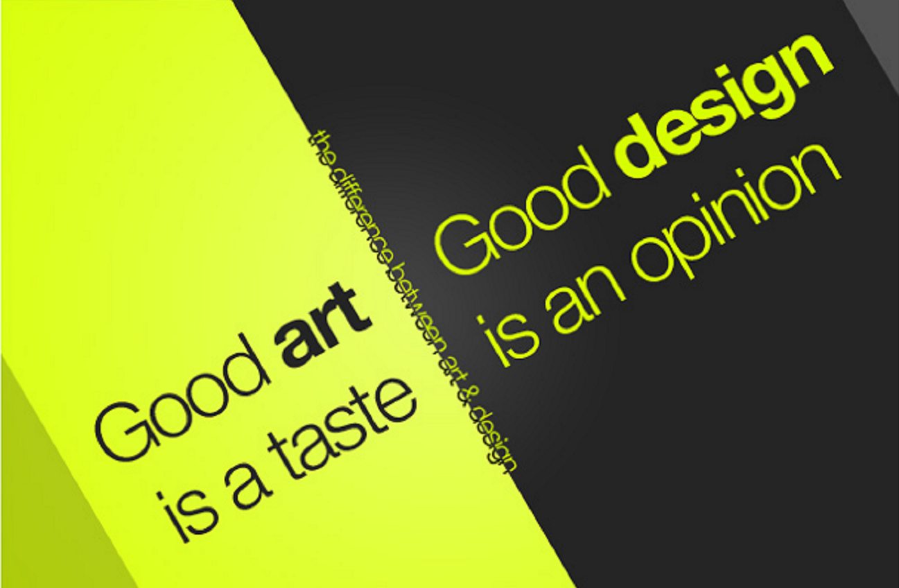 Difference Between Art And Visual Design