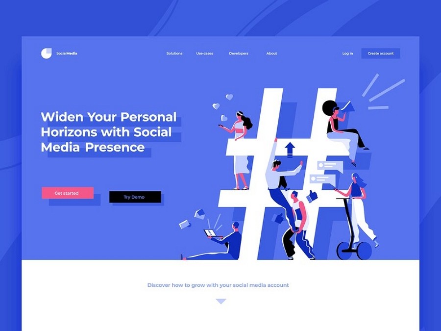 Best Flat Web Design Examples, Templates, and Principles