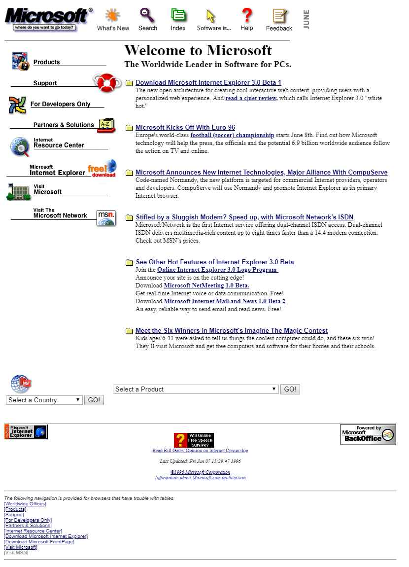 10 Websites and Services We Loved in the 90s