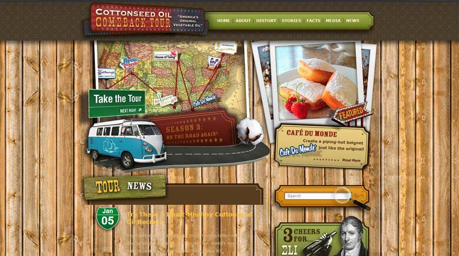 Retro Website Templates