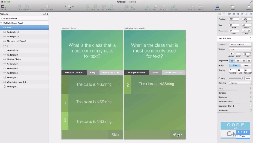 Sketch 3 for iOS App Design Step by Step