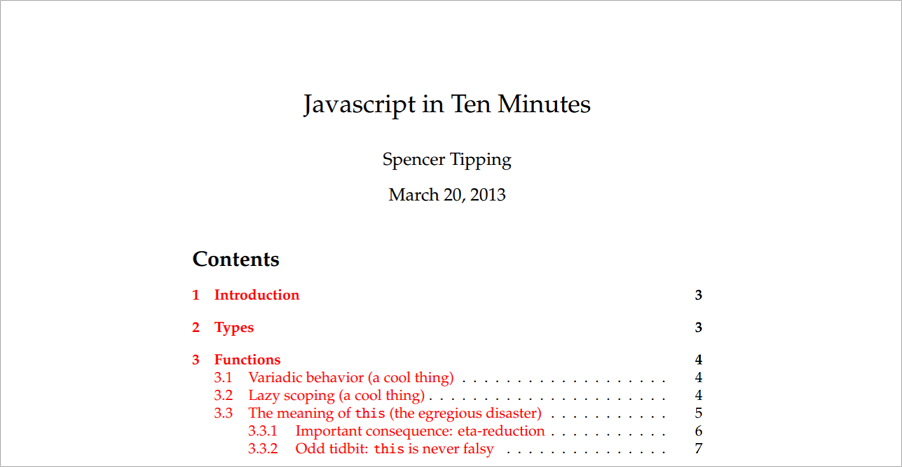 Javascript-in-10-minutes